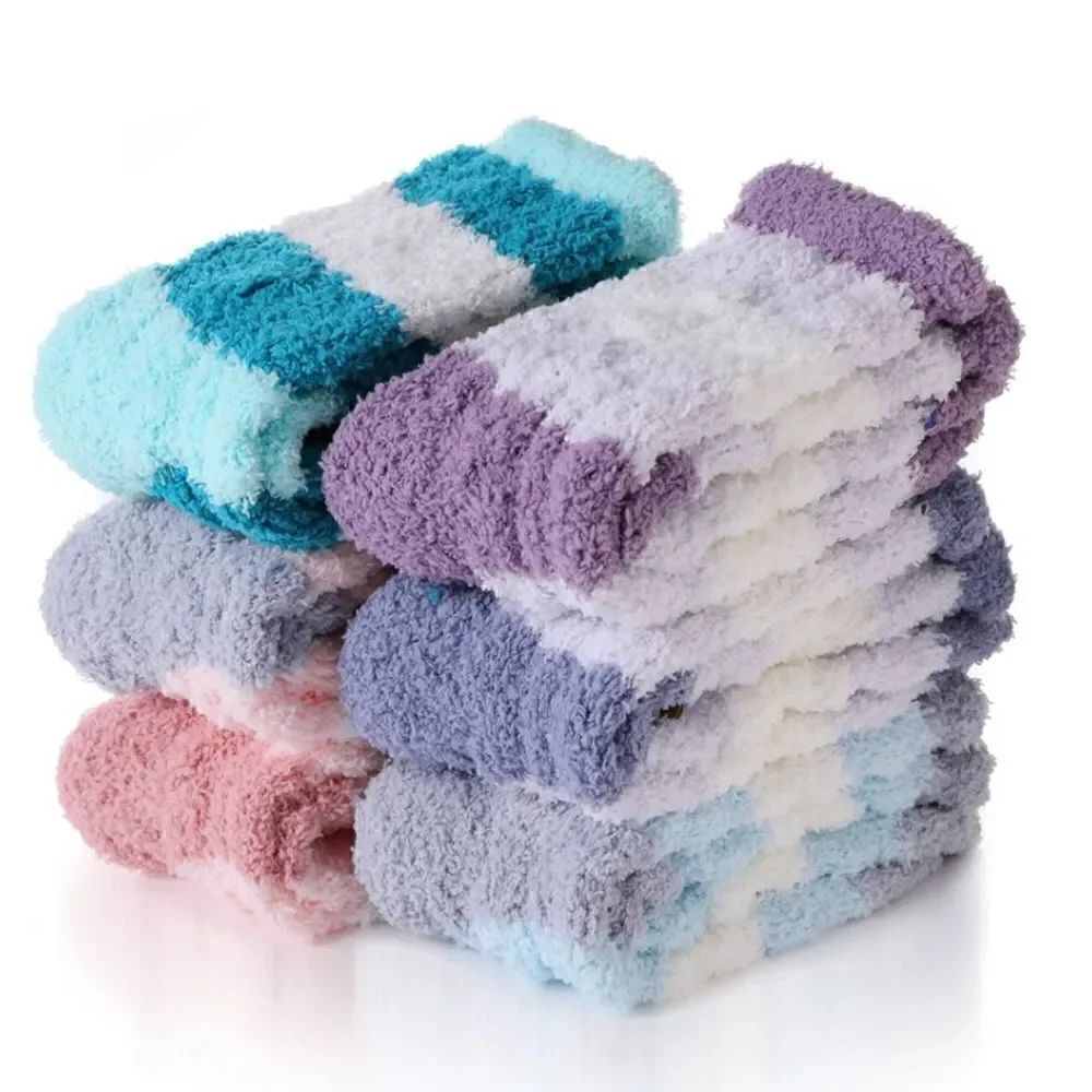 Fuzzy winter socks   